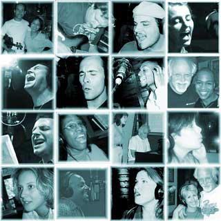 Gary Powell Singer Photo Collage