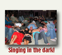 Singing in the dark photo