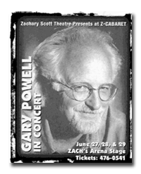 Gary Powell at Zachary Scott Theatre Photo